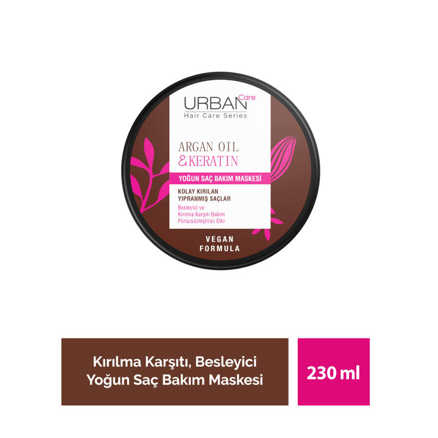 Argan Oil & Keratin Intense Hair Care Mask - 1