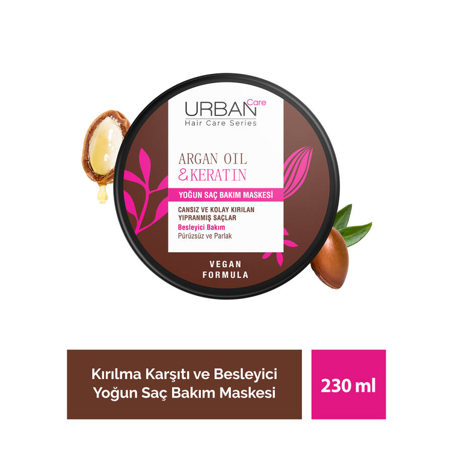 Argan Oil & Keratin Intense Hair Care Mask - 1
