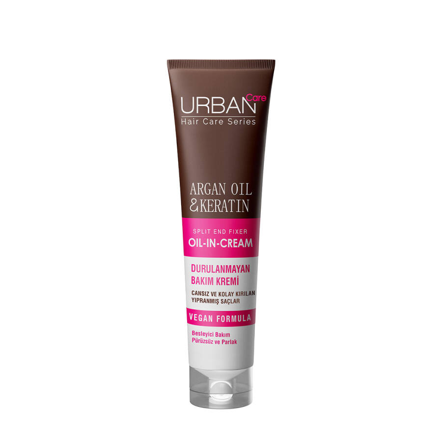 Argan Oil & Keratin Oil-In-Cream Leave In Conditioner - 2