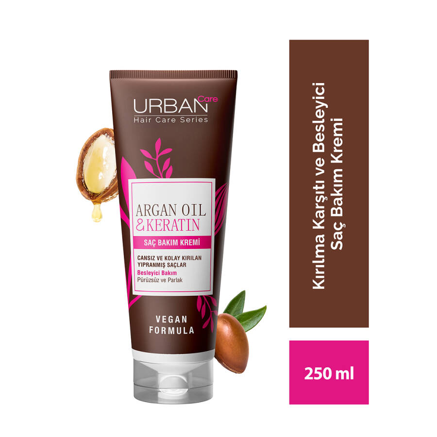 Argan Oil & Keratin Saç Bakım Kremi - 1