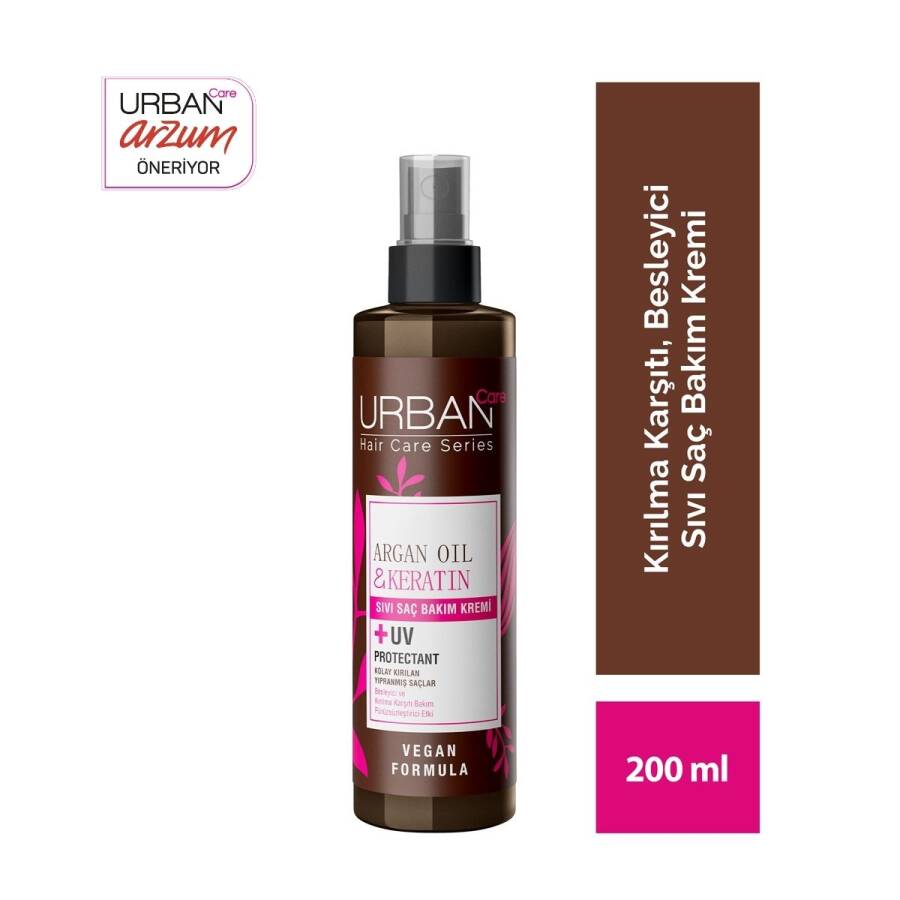 Argan Oil & Keratin Leave In Conditioner Spray - 1