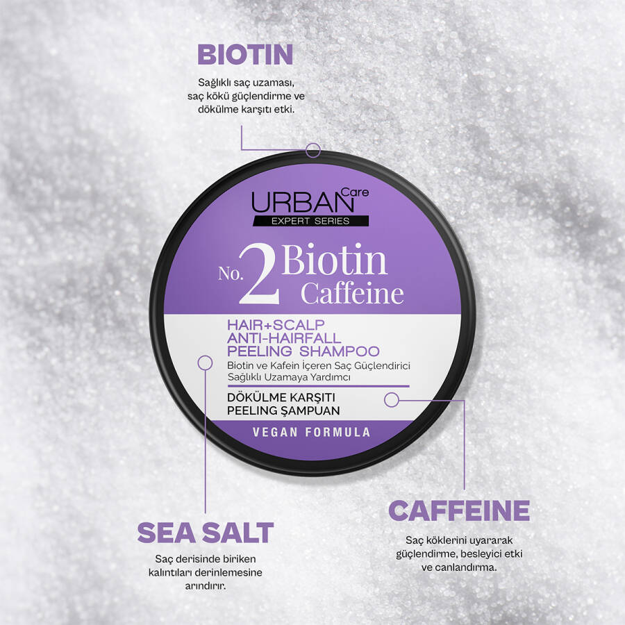 Expert Series Biotin & Caffeine Peeling Shampoo - 3