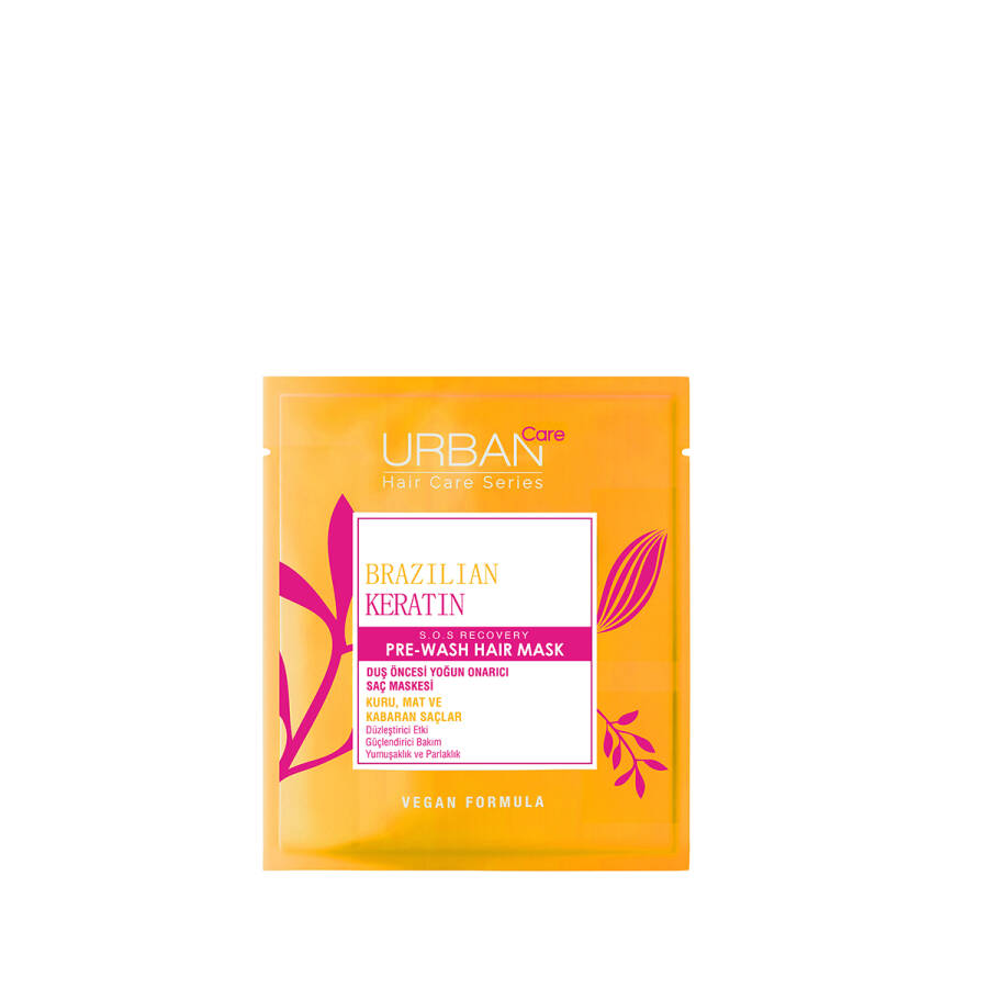 Brezilya Keratin Düzleştirici Etkili Duş Öncesi Saç Bakım Maskesi-50 ml - 2