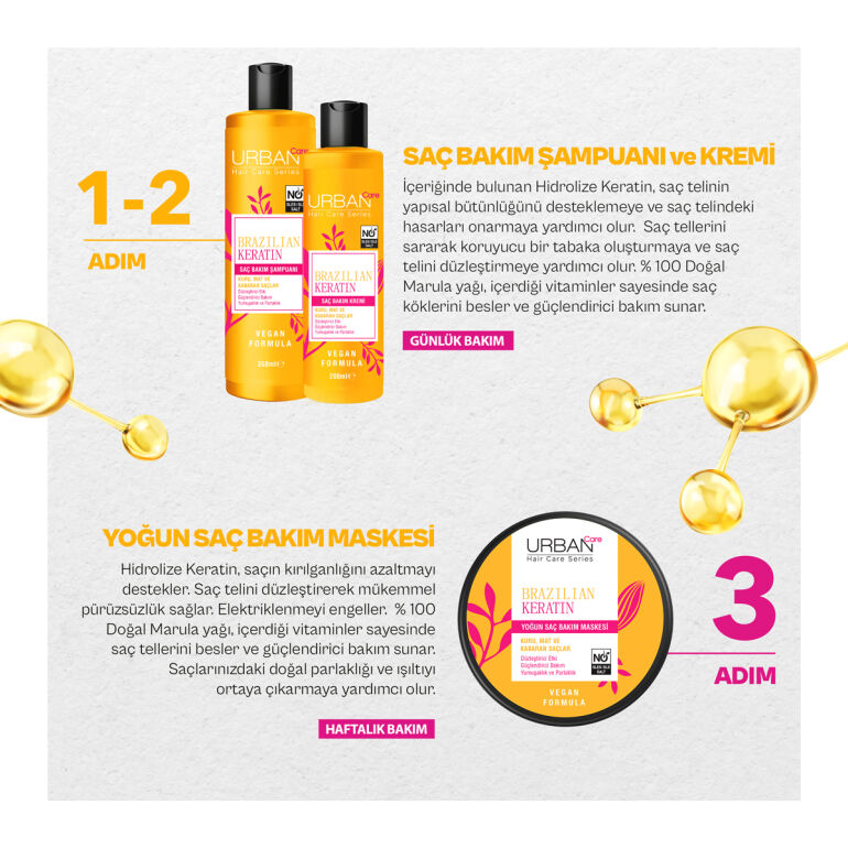 Brazilian Keratin Saç Bakım Kremi 200 ML - 4