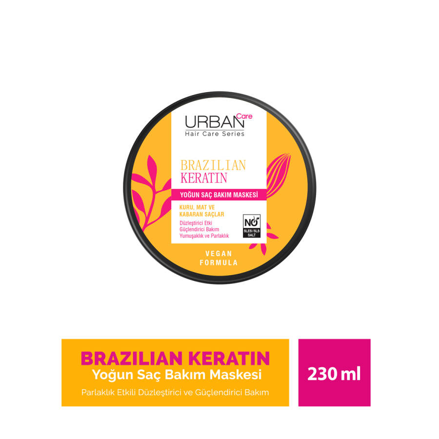 Brazilian Keratin Yoğun Saç Bakım Maskesi 230 ML - 1