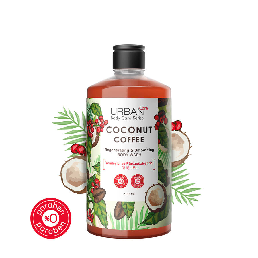 Coconut Coffee Body Wash - 4