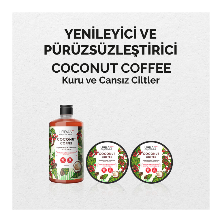 Coconut Coffee Şekerli Vücut Peelingi - 4
