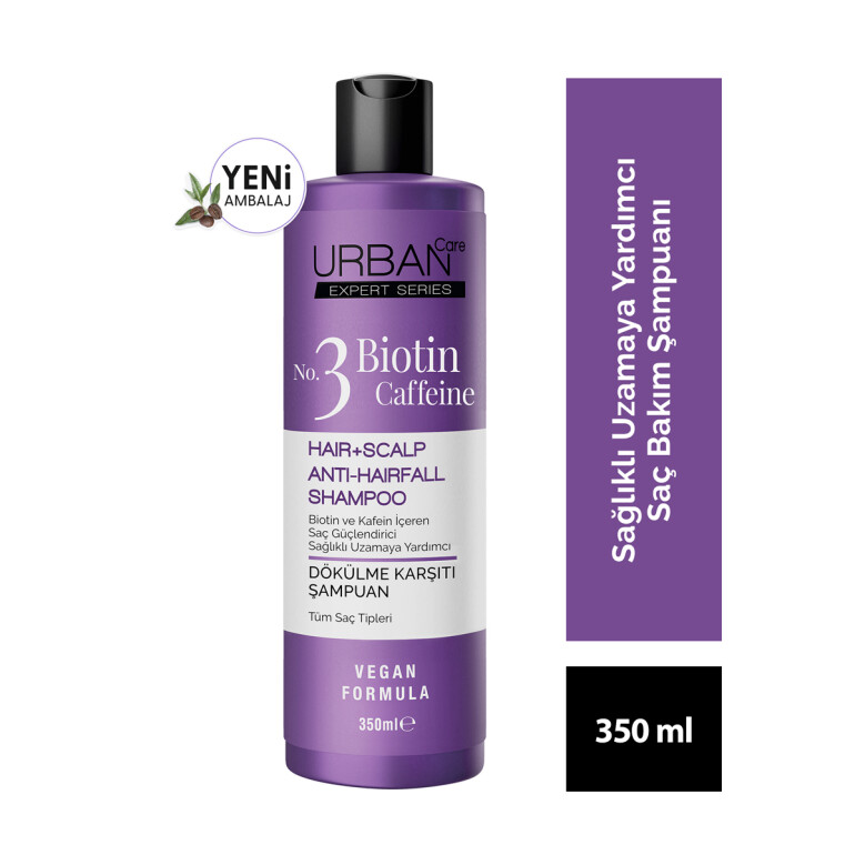 Expert Biotin & Caffeine Anti-Hair Loss Shampoo 350 ml + Tonic 200 ml - 2