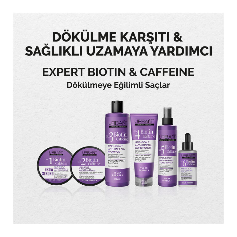 Expert No.6 Biotin Caffeine Dökülme Karşıtı Saç Bakım Serumu-50 ml-vegan - 7