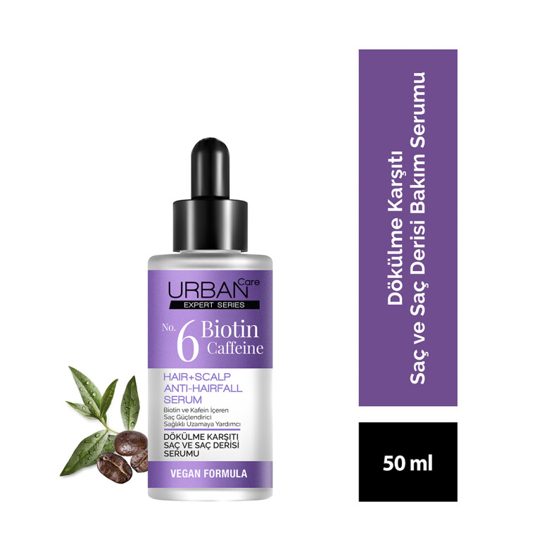 Expert No.6 Biotin Caffeine Dökülme Karşıtı Saç Bakım Serumu-50 ml-vegan - 1