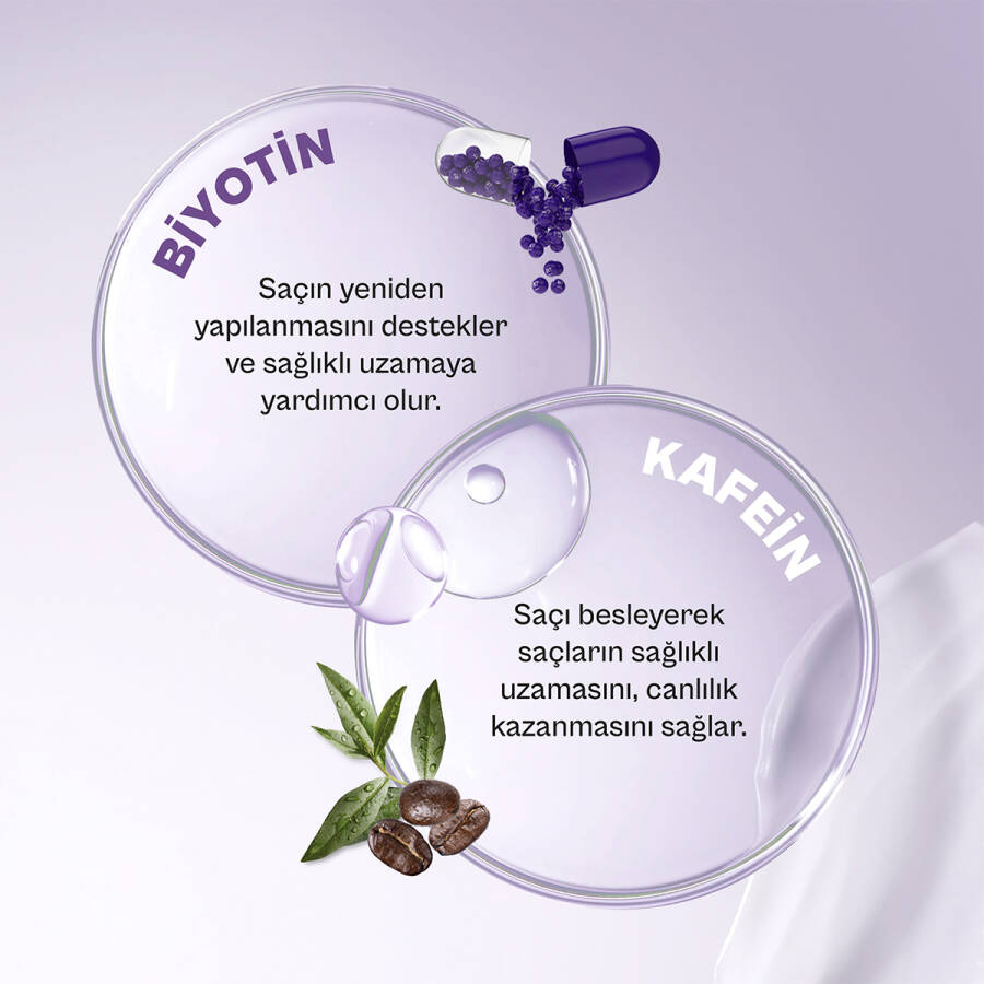 Expert No.6 Biotin Caffeine Dökülme Karşıtı Saç Bakım Serumu-50 ml-vegan - 7