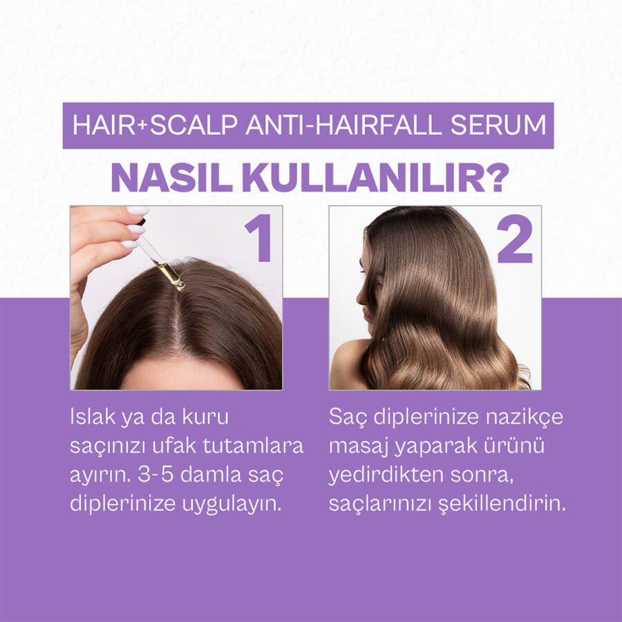Expert No.6 Biotin Caffeine Dökülme Karşıtı Saç Bakım Serumu-50 ml-vegan - 4