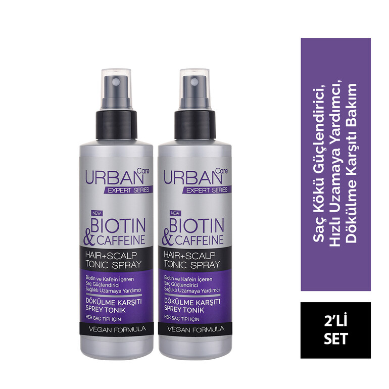 Expert Series Biotin & Caffeine Saç Toniği Seti X2 - 