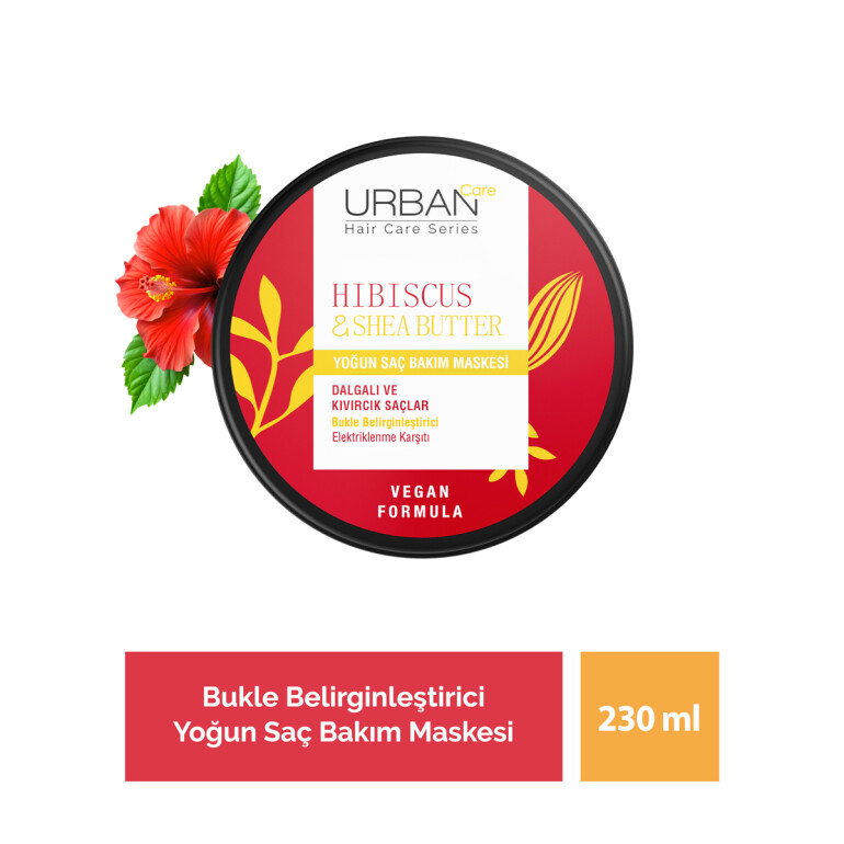 Hibiscus & Shea Butter Intense Hair Mask - 1