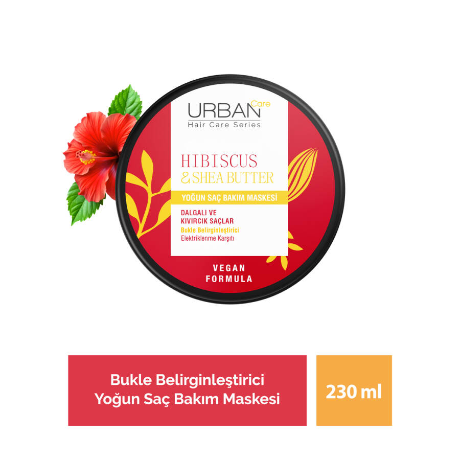 Hibiscus & Shea Butter Intense Hair Mask - 1