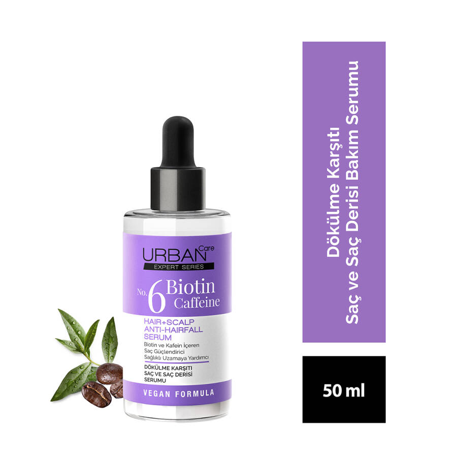 URBAN Care Expert No.6 Biotin Caffeine Anti-Hair Loss Hair Care Serum 50 ml - 1