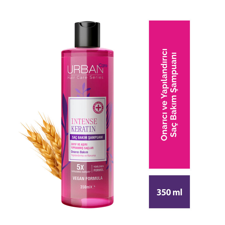 URBAN Care Intense Keratin Intensive Damage Restorative Hair Care Shampoo 350 ML - 