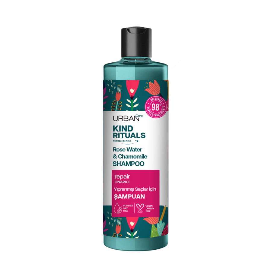 Kind Rituals Rose Water Chamomile Shampoo - 3