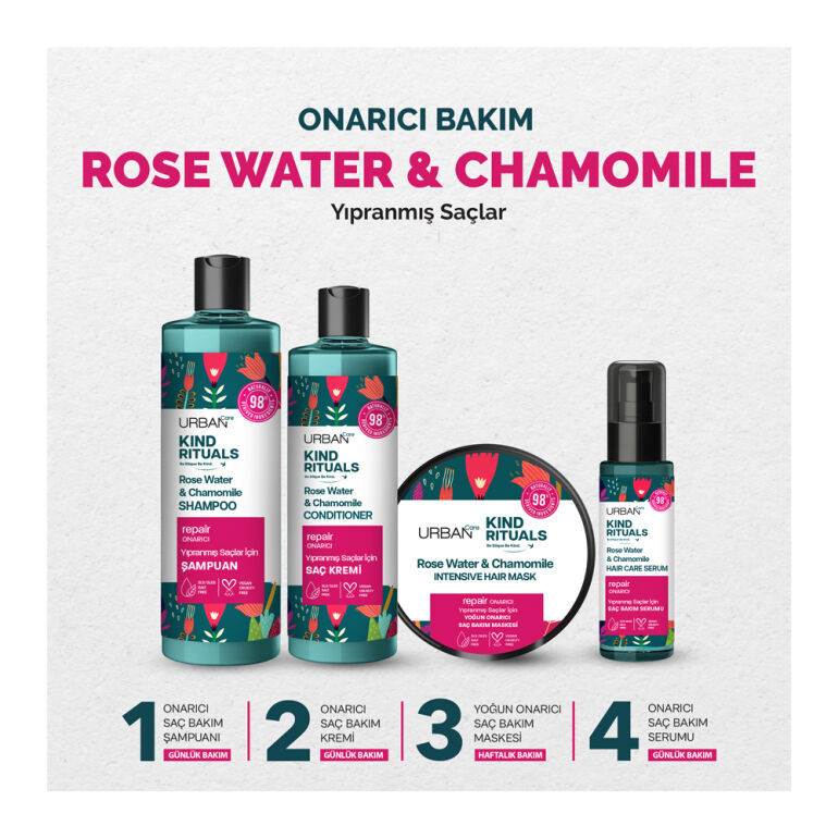 Kind Rituals Rose Water Chamomile Shampoo - 4