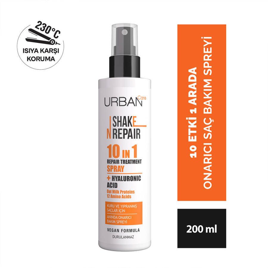 Shake N Repair 10-in-1 Restorative Effective Non-Rinsing Hair Care Spray 200ML - 1