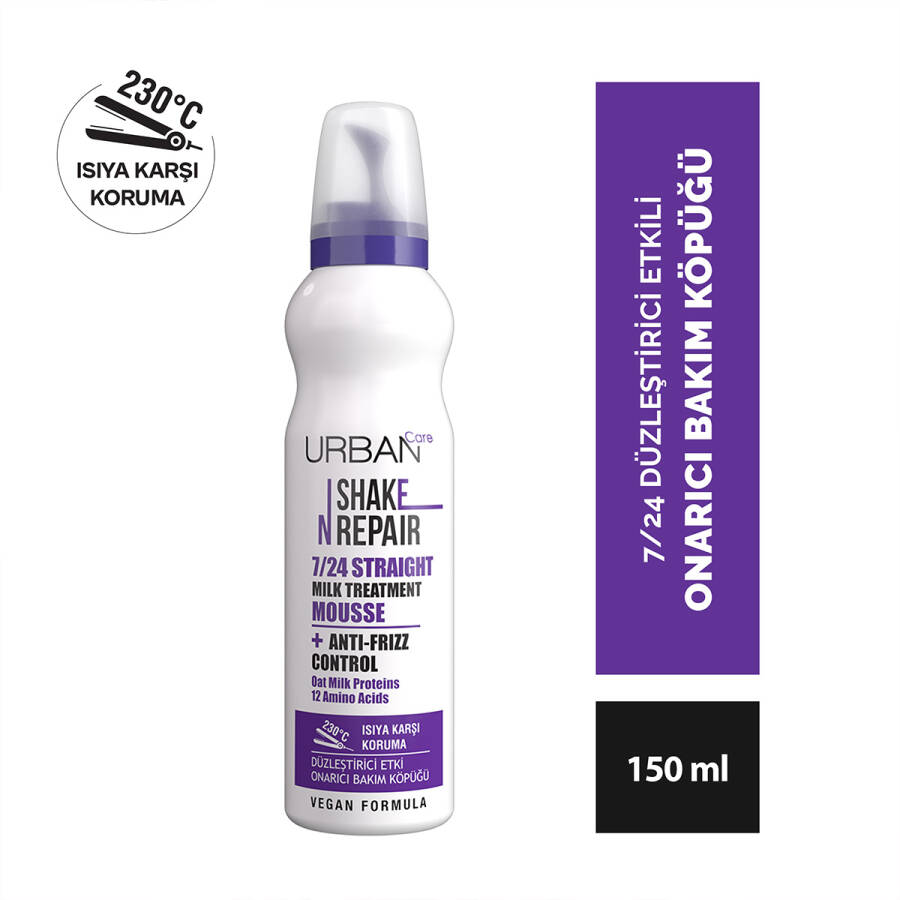 Shake N Repair 7/24 Smoothing Hair Care Mousse 150 ml - vegan - 1