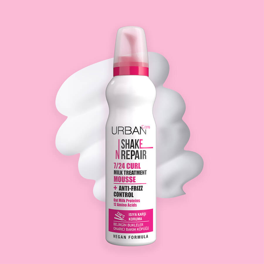 Shake N Repair 7/24 Special Hair Care Mousse for Frizzy & Curly Hair 150 ml – Vegan - 2