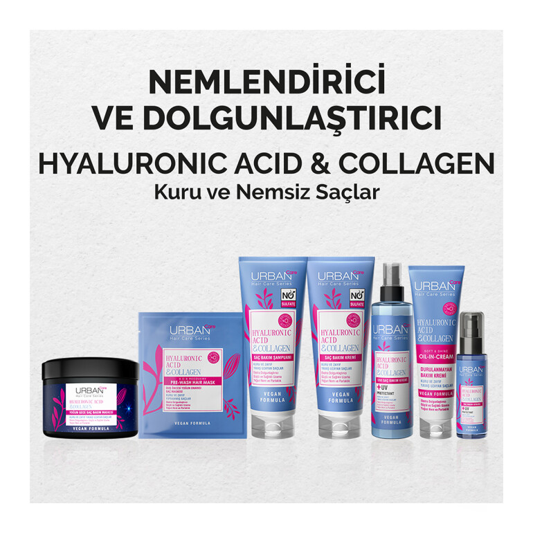 Hyaluronic Acid & Collagen Saç Bakım Kremi - 4