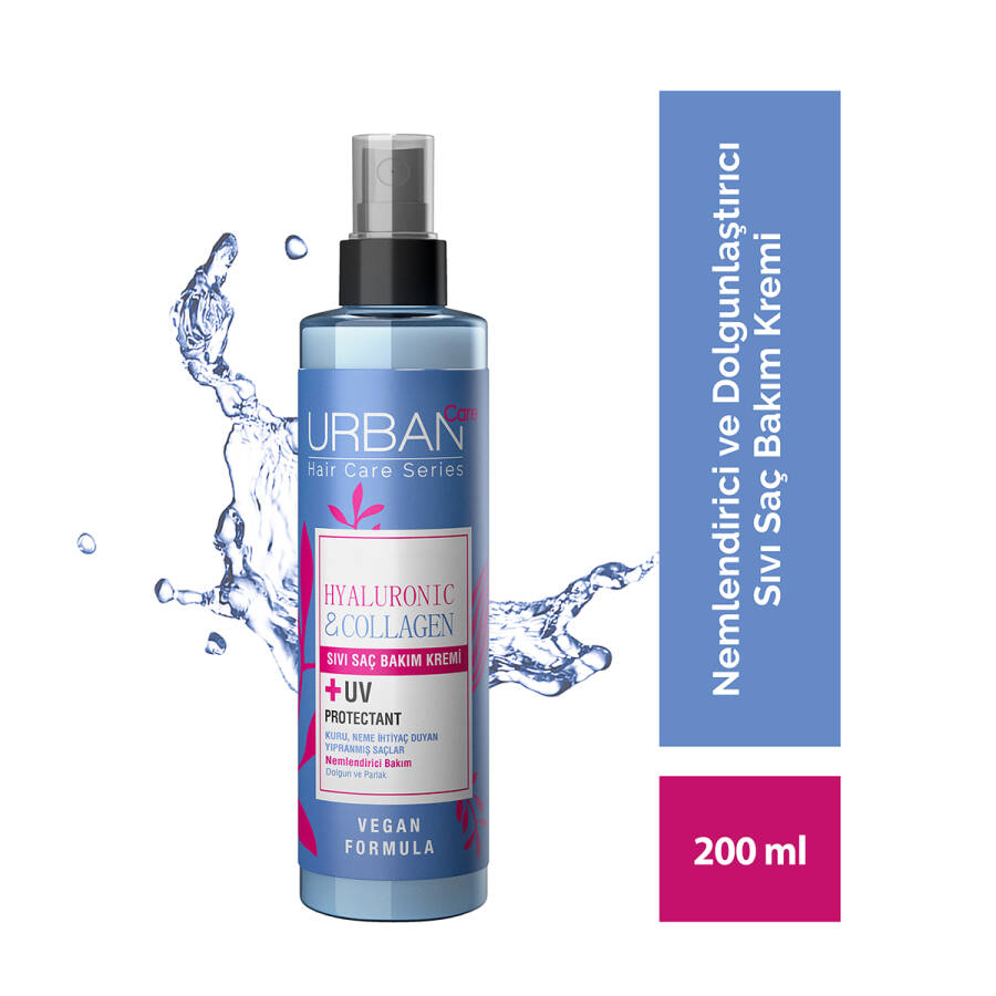 Hyaluronic Acid & Collagen Sıvı Krem 200 ml + Saç Bakım Maskesi 50 ml - 2
