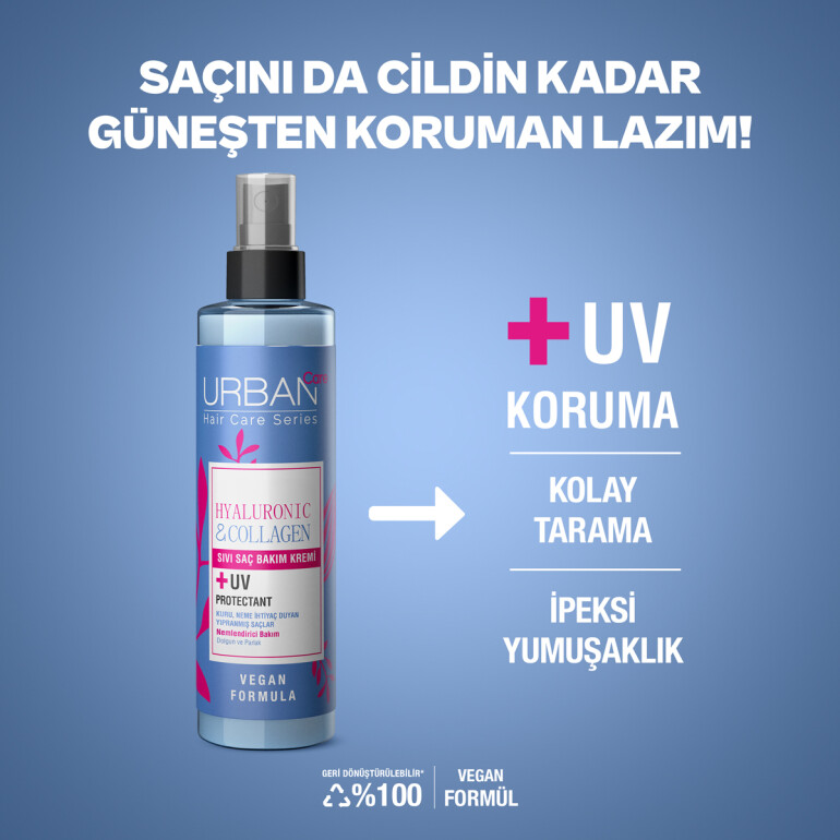 Hyaluronic Acid & Collagen Sıvı Krem 200 ml + Saç Bakım Maskesi 50 ml - 4