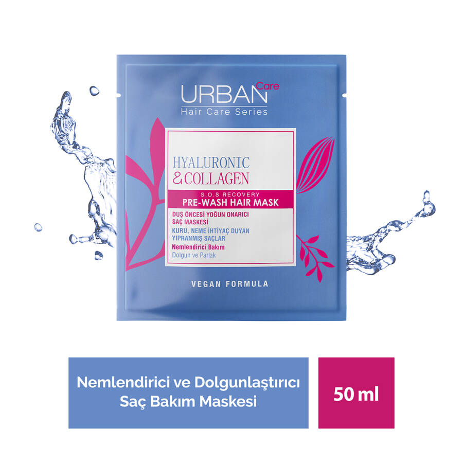 Hyaluronic Acid & Collagen Sıvı Krem 200 ml + Saç Bakım Maskesi 50 ml - 5
