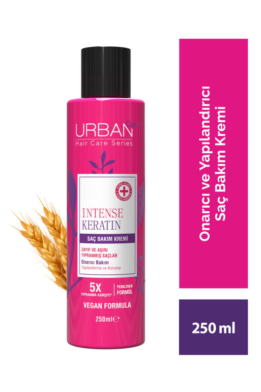  Intense Keratin Aşırı Yıpranmış Saçlara Özel Saç Bakım Kremi 250ml - 