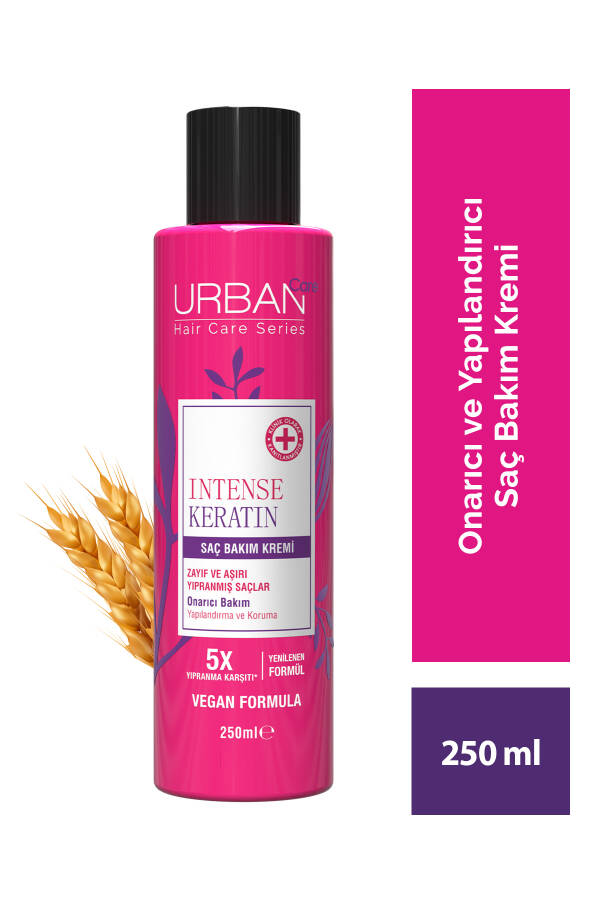  Intense Keratin Aşırı Yıpranmış Saçlara Özel Saç Bakım Kremi 250ml - 1