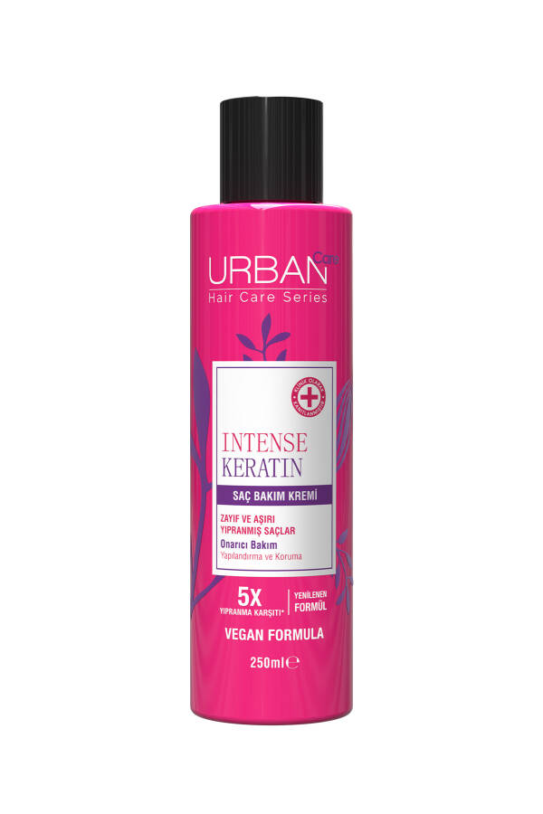  Intense Keratin Aşırı Yıpranmış Saçlara Özel Saç Bakım Kremi 250ml - 2