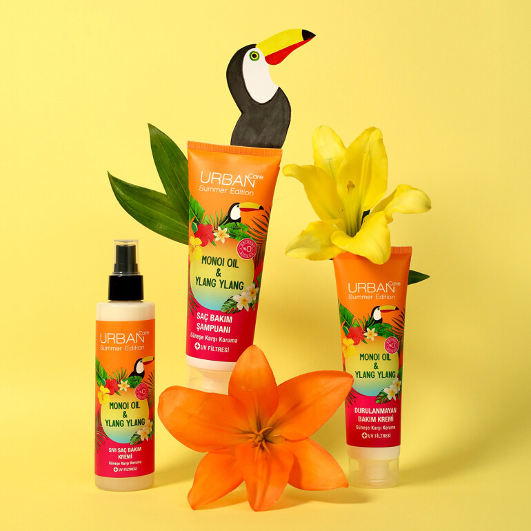 Summer Edition Monoi Oil & Ylang Ylang Hair Care Shampoo - 8