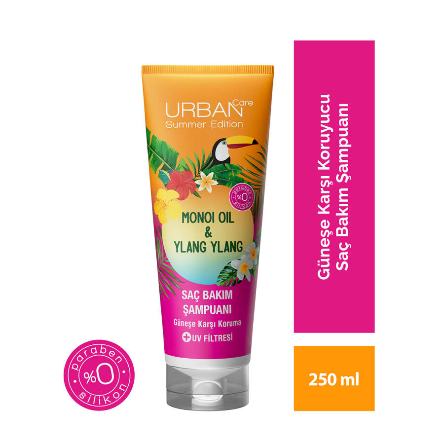 Summer Edition Monoi Oil & Ylang Ylang Hair Care Shampoo - 1