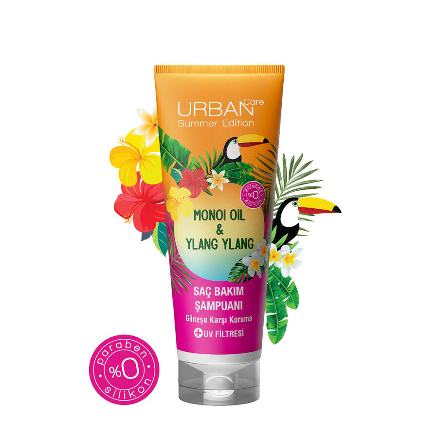 Summer Edition Monoi Oil & Ylang Ylang Hair Care Shampoo - 3