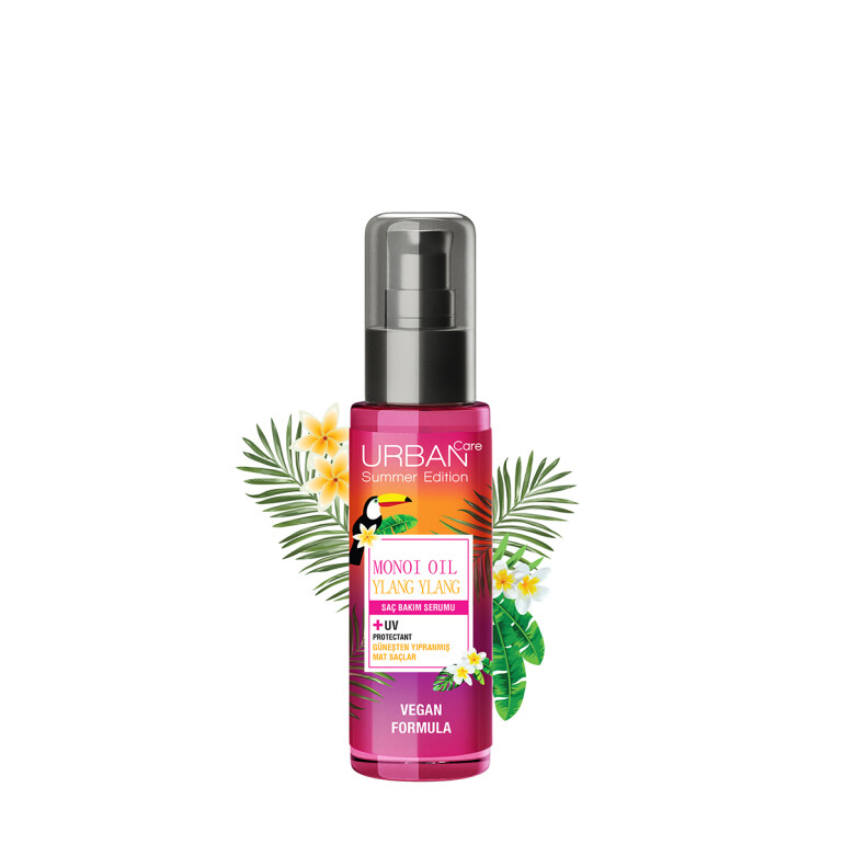 Monoi Ylang Ylang Güneşten Yıpranmış Mat Saçlara Özel Bakım Saç Serumu 75 ML - 2