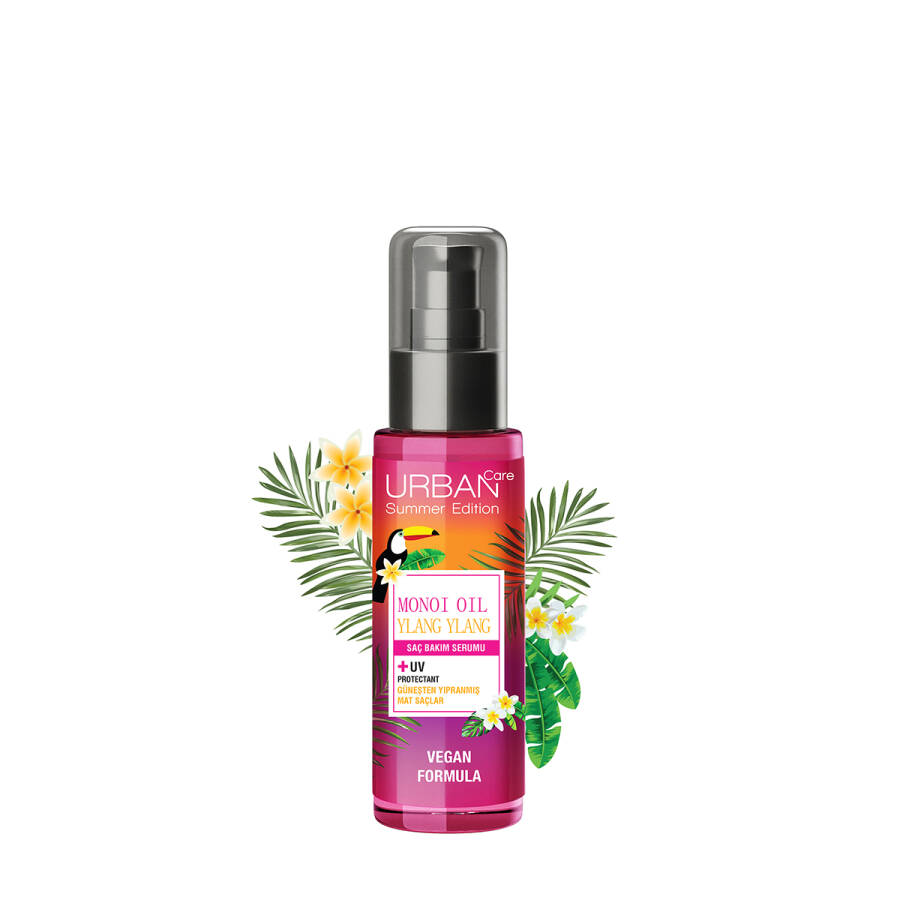 Monoi Ylang Ylang Güneşten Yıpranmış Mat Saçlara Özel Bakım Saç Serumu 75 ML - 2