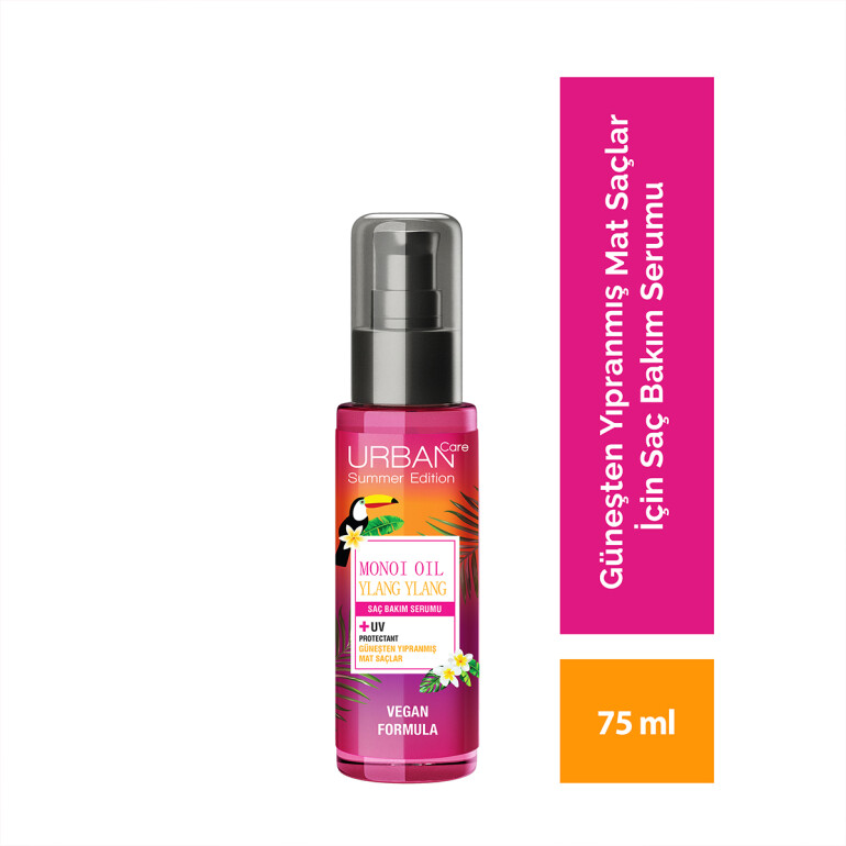 Monoi Ylang Ylang Güneşten Yıpranmış Mat Saçlara Özel Bakım Saç Serumu 75 ML - 1