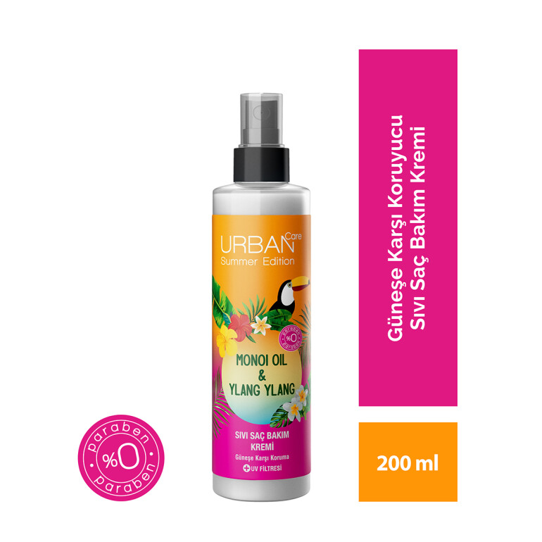 Summer Edition Monoi Oil & Ylang Ylang Leave In Conditioner Spray - 