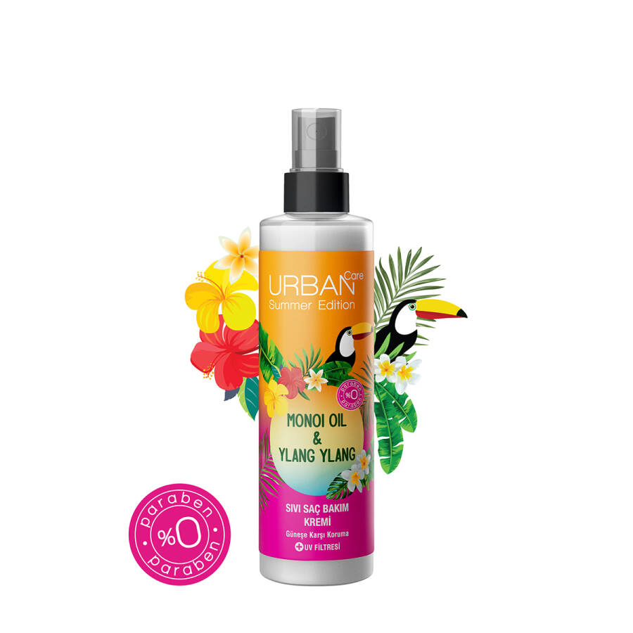 Summer Edition Monoi Oil & Ylang Ylang Leave In Conditioner Spray - 3