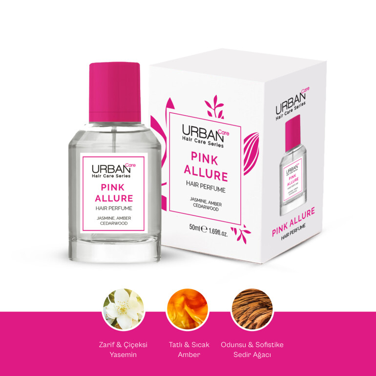 Pink Allure Saç Bakım Parfümü 50 ML - 3