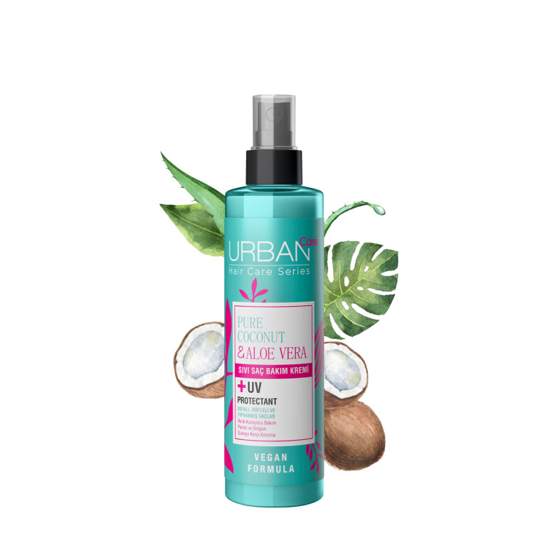 Pure Coconut & Aloe Vera Leave In Conditioner Spray - 3