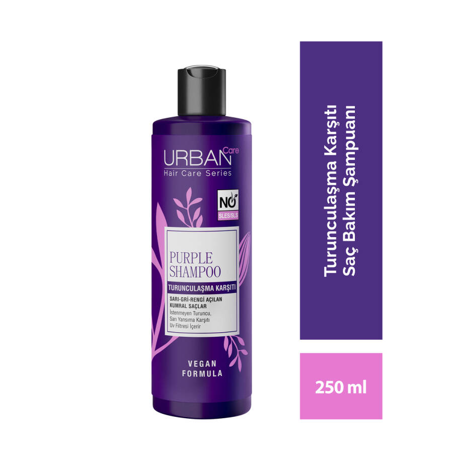 Anti-Brassiness Purple Hair Care Shampoo - 1