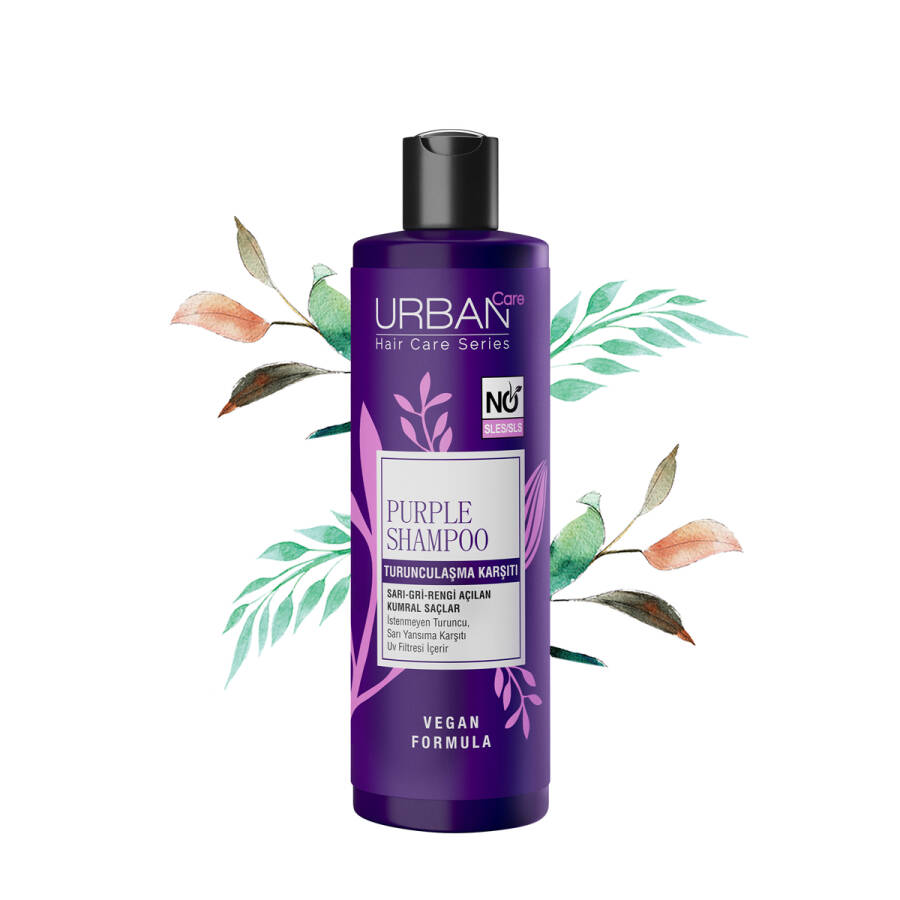 Anti-Brassiness Purple Hair Care Shampoo - 3