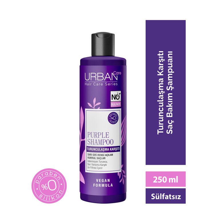 Anti-Brassiness Purple Hair Care Shampoo NO SULFATE - 1