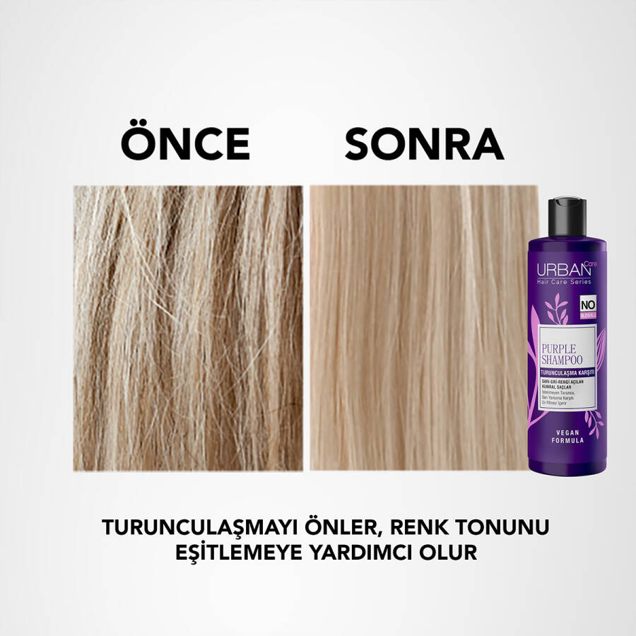 Anti-Brassiness Purple Hair Care Shampoo NO SULFATE - 6