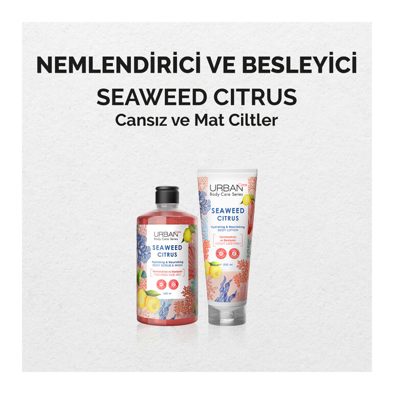Seaweed Citrus Body Scrub & Wash - 5