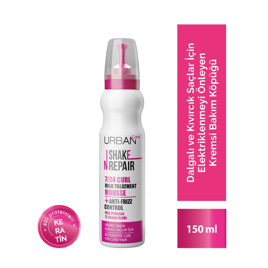 Shake N Repair 7/24 Curl Milk Treatment Mousse - 1