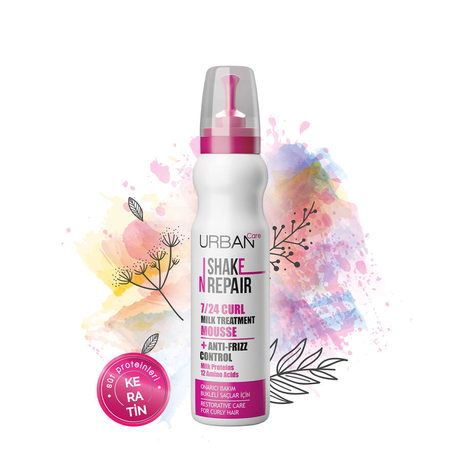 Shake N Repair 7/24 Curl Milk Treatment Mousse - 3